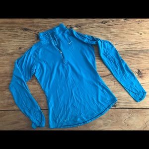 Nike Dri-Fit Long Sleeve half-zip running top - S